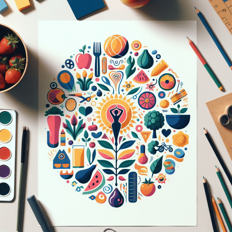 Kreativitas Seni: Poster Pola Hidup Sehat yang Mudah Digambar untuk Semua