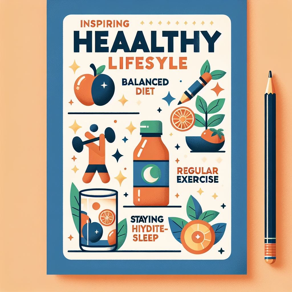 Poster Gaya Hidup Sehat yang Mudah Digambar dan Menginspirasi untuk Semua